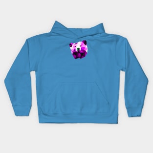 VeryBear PolyBear Purple Kids Hoodie